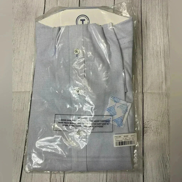 Twillory Tailored Essentials Non-iron Safe Cotton Dress Shirt - Picture 3 of 6